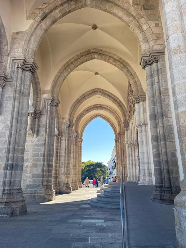 葡萄牙埃武拉的拱门